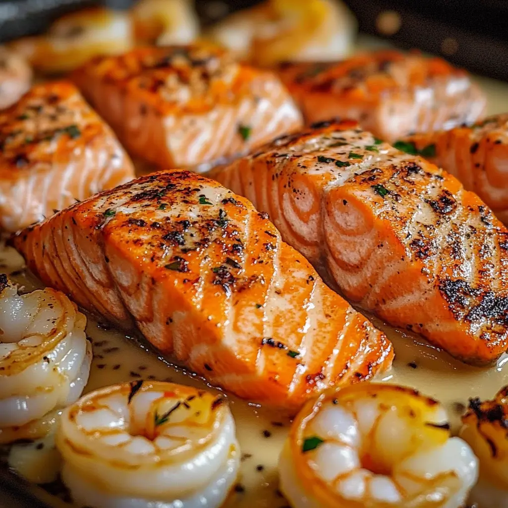 Salmon and Shrimp Recipe