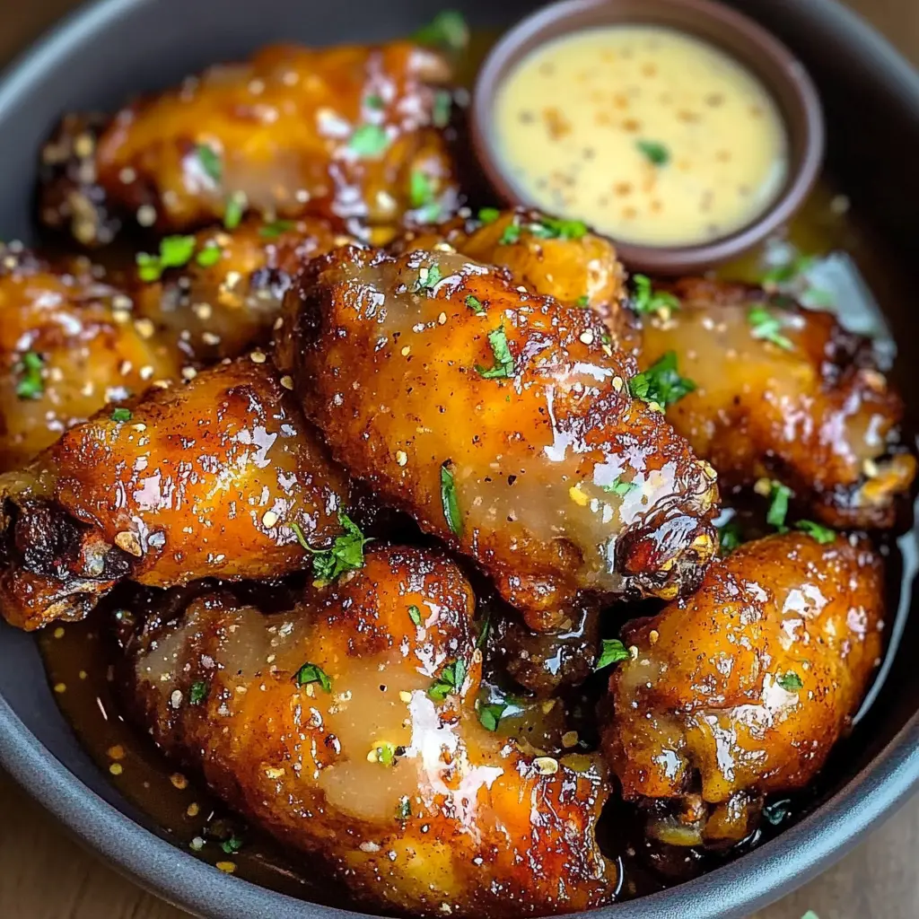 Honey Butter Cajun Wings
