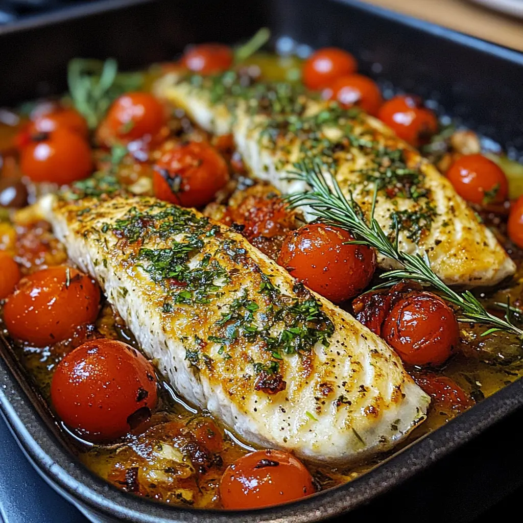 Mediterranean Baked Fish