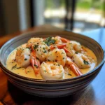 Creamy crab and shrimp