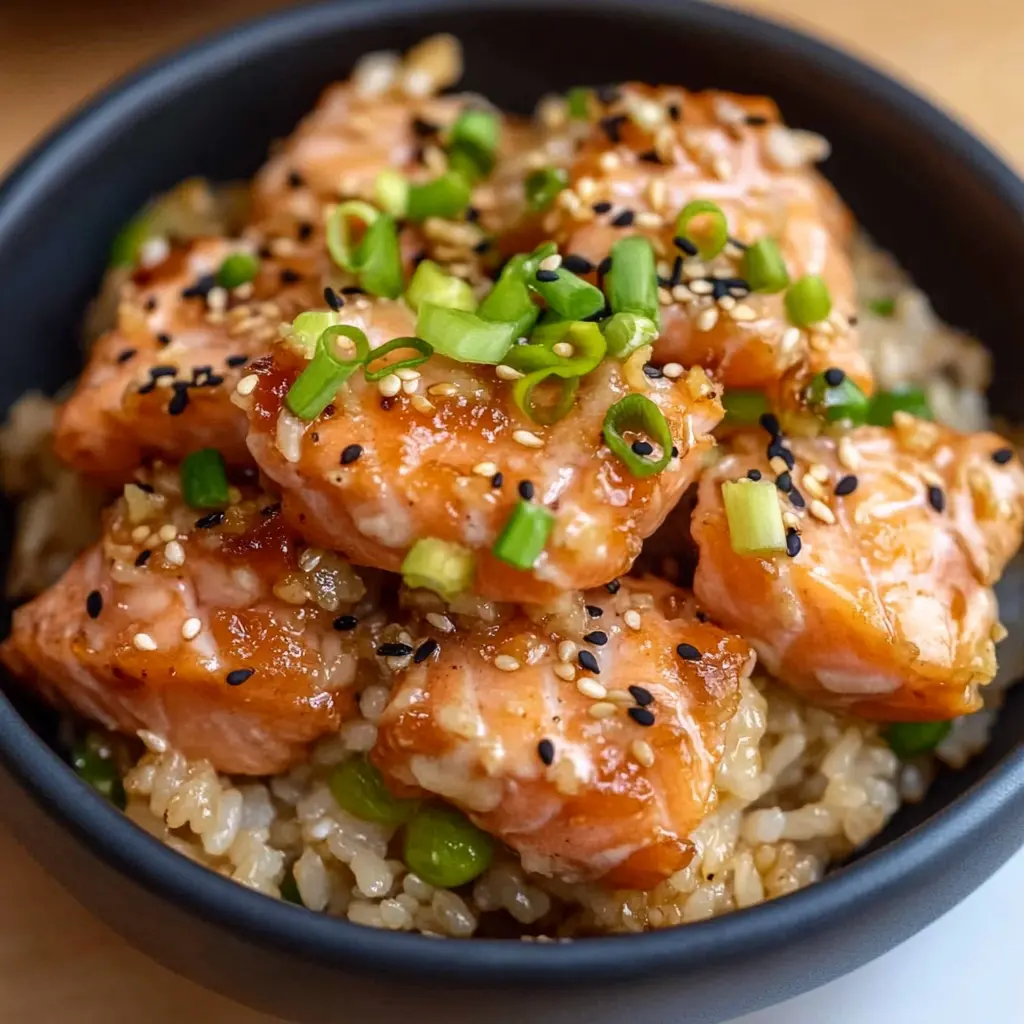 Salmon Crispy Rice