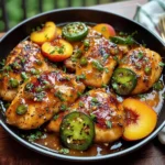 Jalapeno Peach Chicken